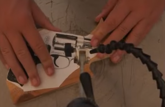 wooden guns
